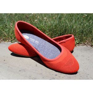 Dr. Scholls Memory Foam Red Flats